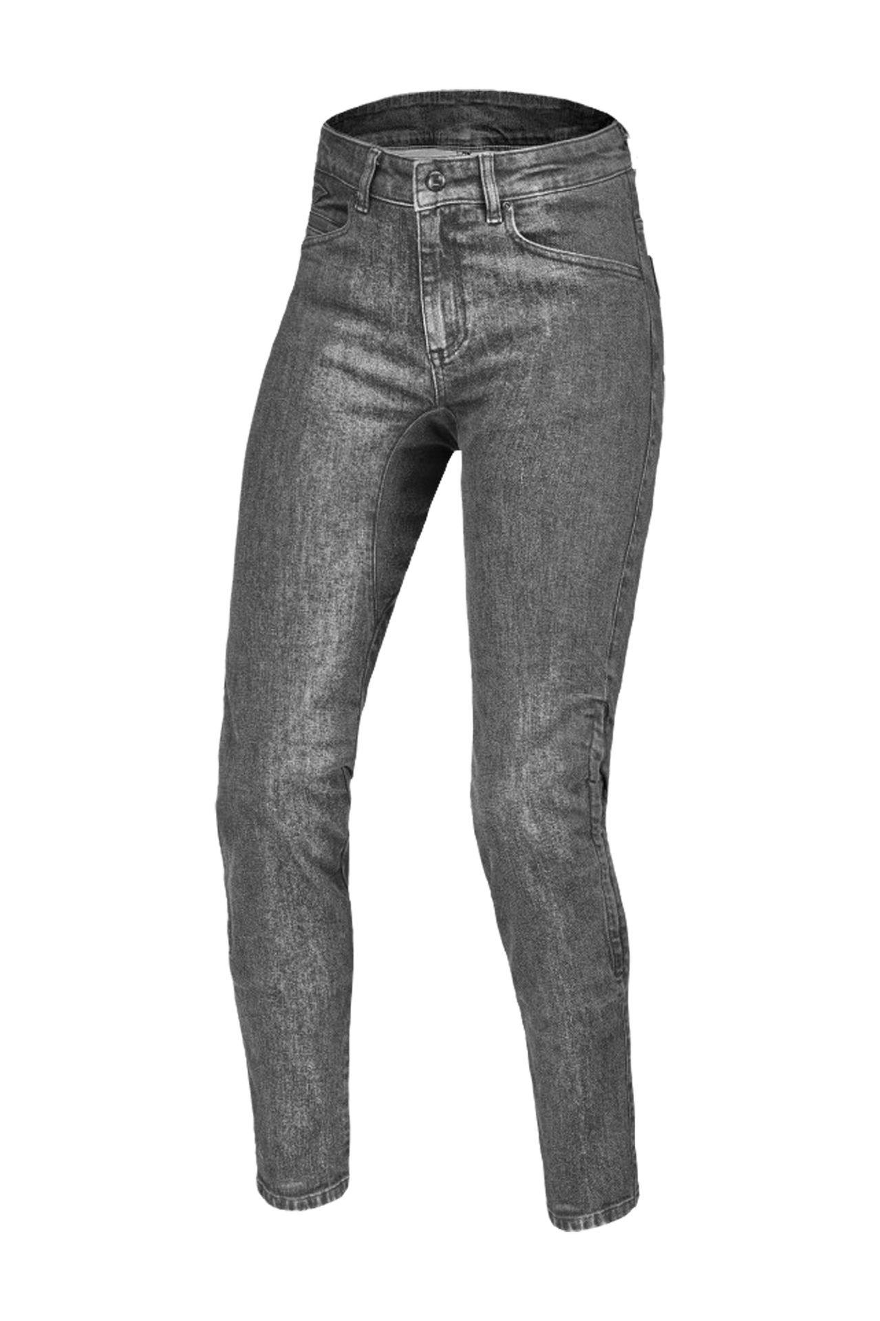 Damskie Jeansy Motocyklowe Macna Janice Szary26
