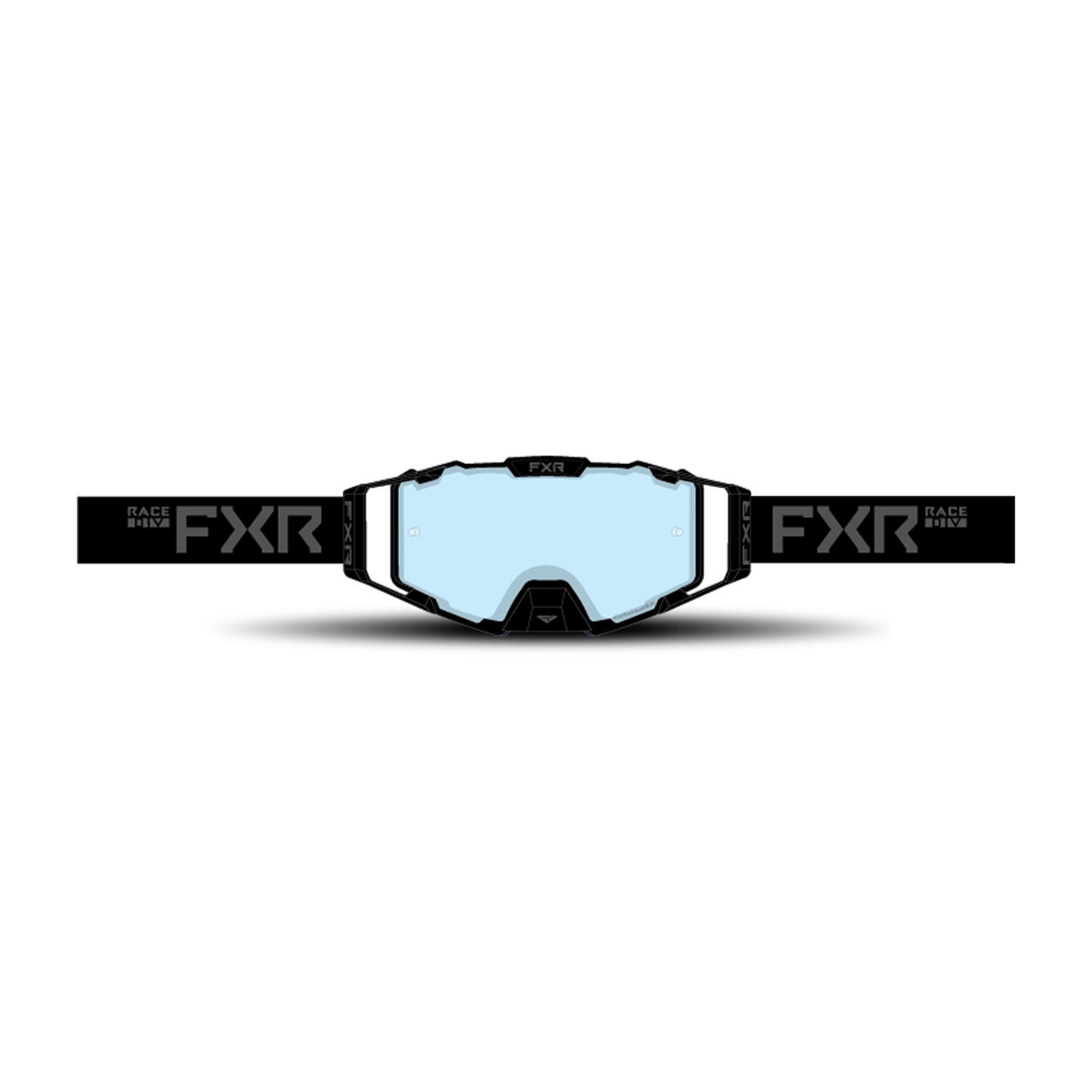 Gogle Cross FXR Combat Przezroczyste Black Ops