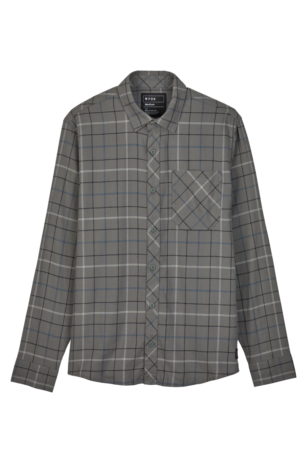 Koszula Flanelowa FOX Survivalist Stretch Ciemny kamieńXL