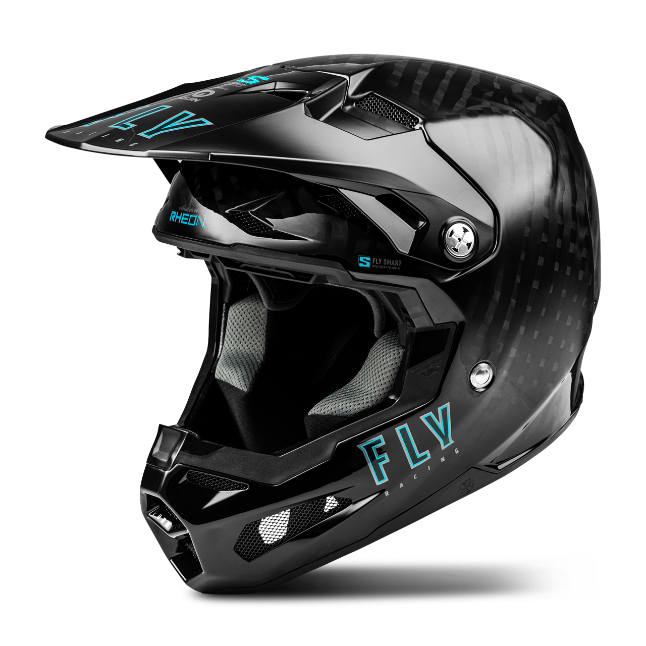 Kask Cross FLY Racing Formula S Solid CzarnyS