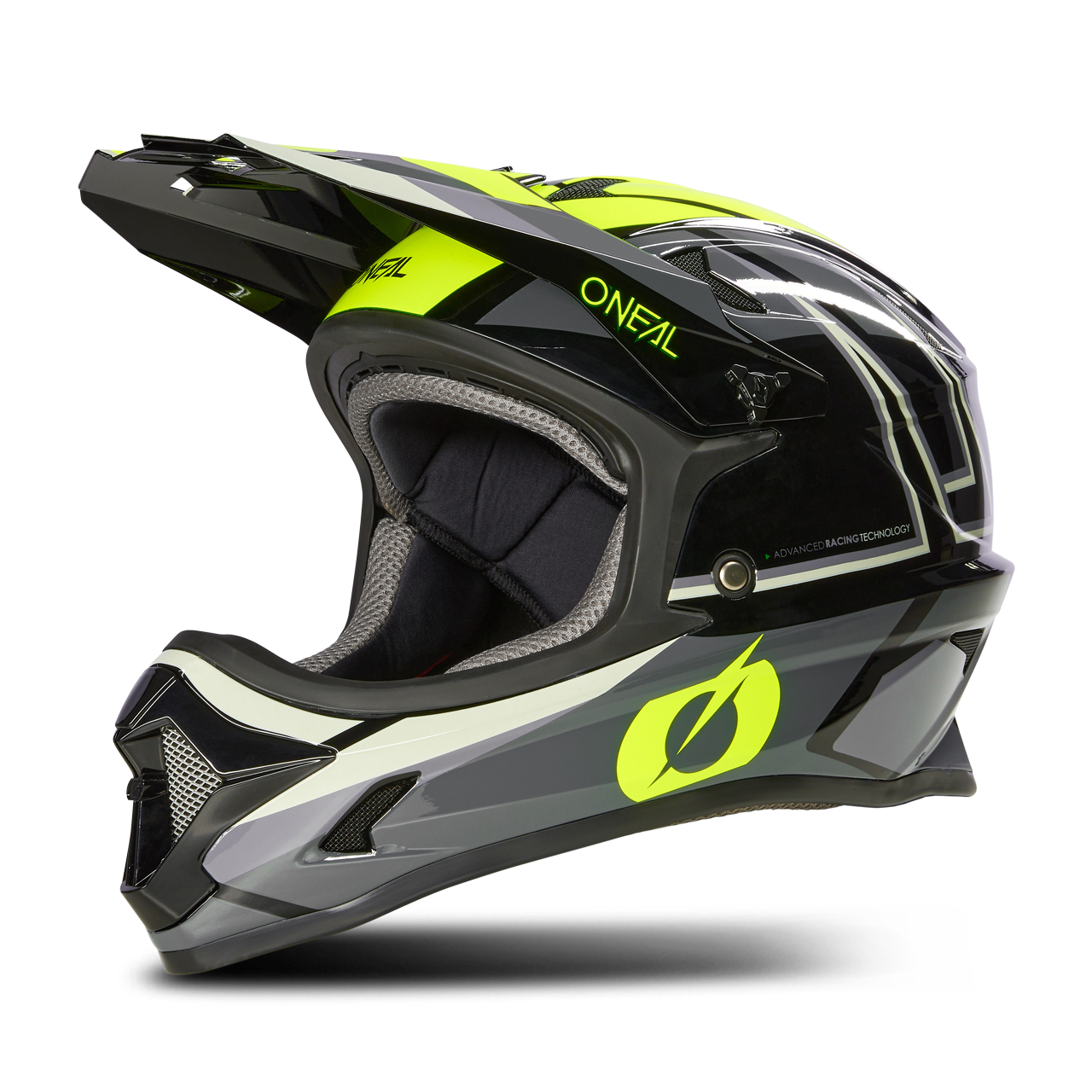 Kask MTB Downhill O'Neal SONUS SPLIT V.23 Czarny/ŻółtyXL