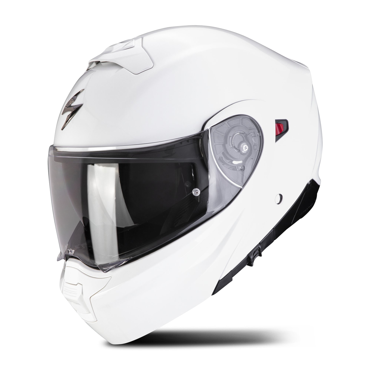 Kask Szczękowy Scorpion EXO-930 EVO Solid Złamany BiałyM