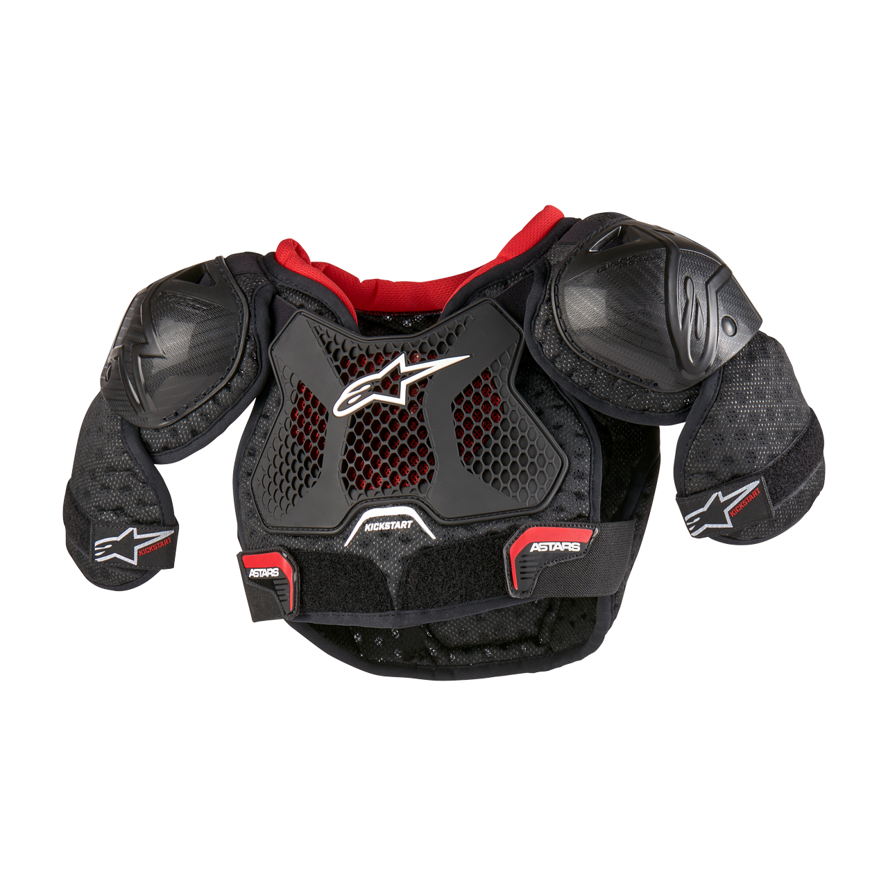 Ochraniacz Klatki Piersiowej Cross Alpinestars Bionic Action Dziecięcy Kickstart Czarny/Czerwony7-9 years
