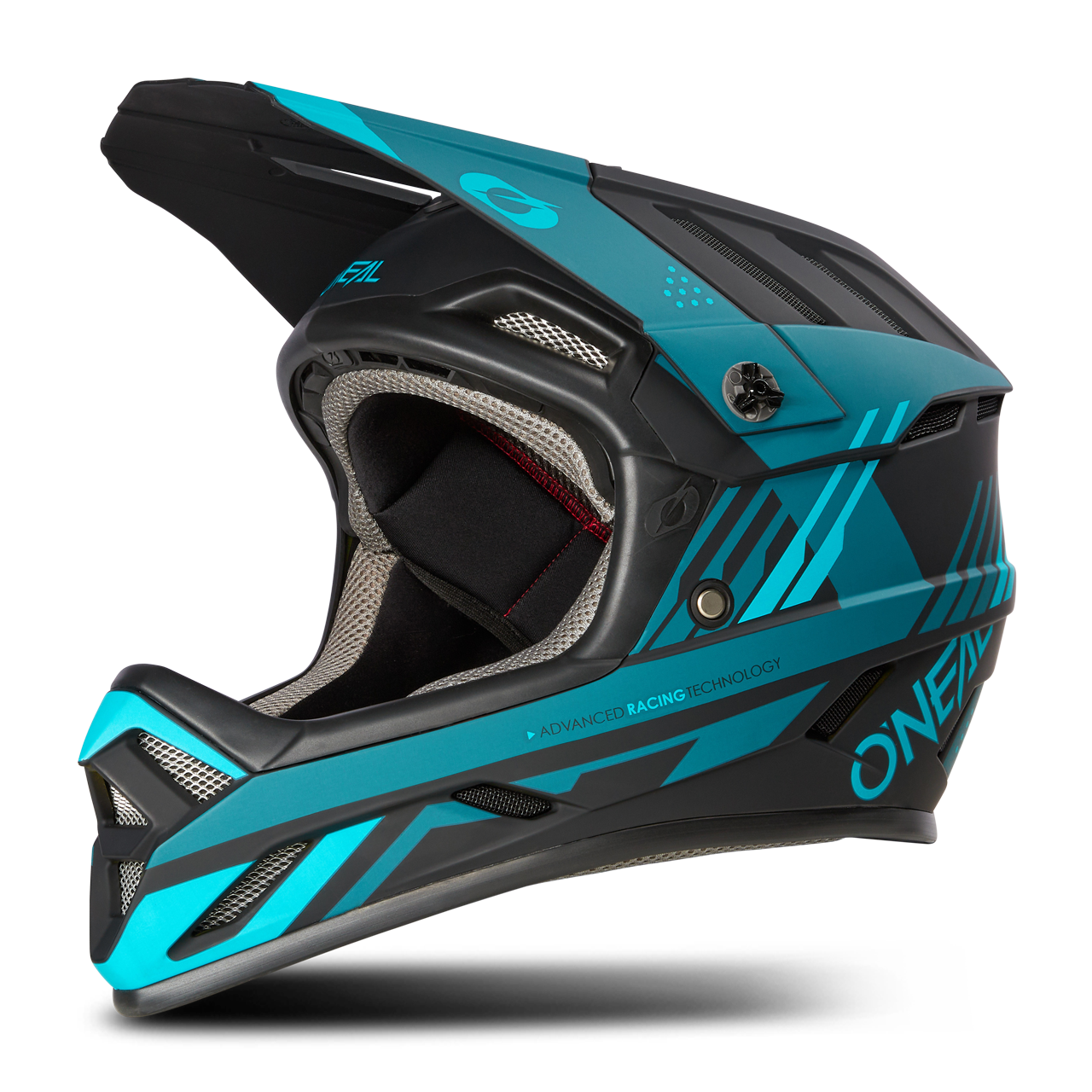 Kask MTB Downhill O'Neal BACKFLIP STRIKE V.23 Czarny/MorskiL