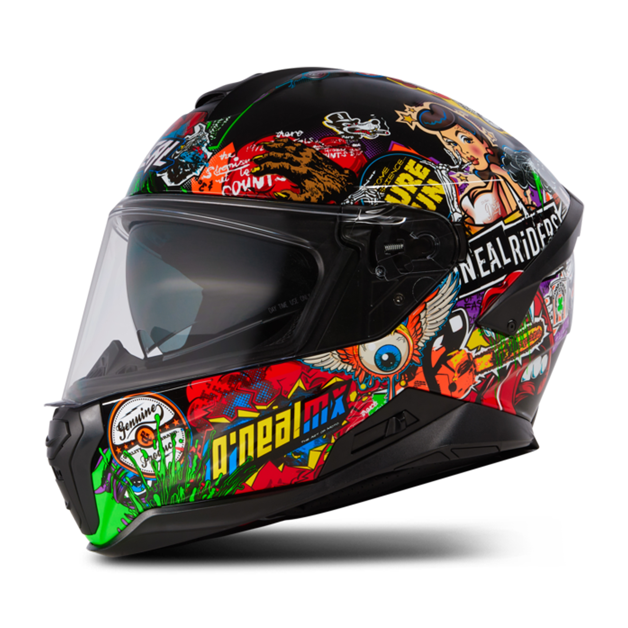 Kask Integralny O'Neal Challenger Crank Czarny/MultiS