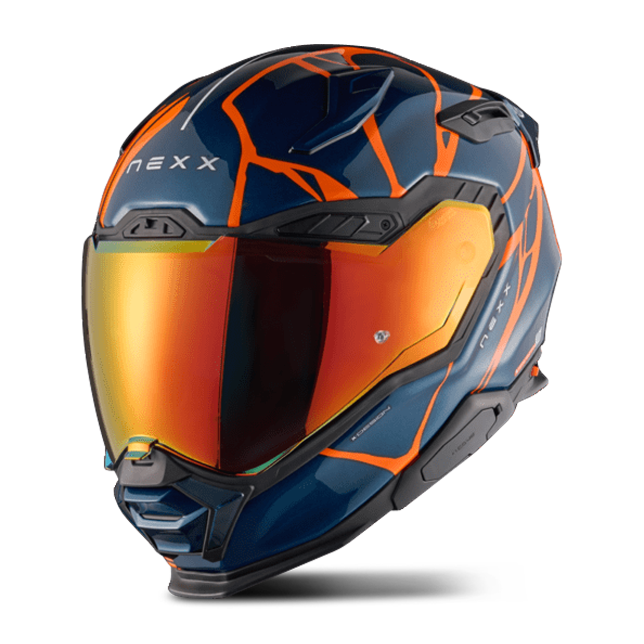 Kask Integralny Nexx X.WST3 B-Side Niebieski MorskiM