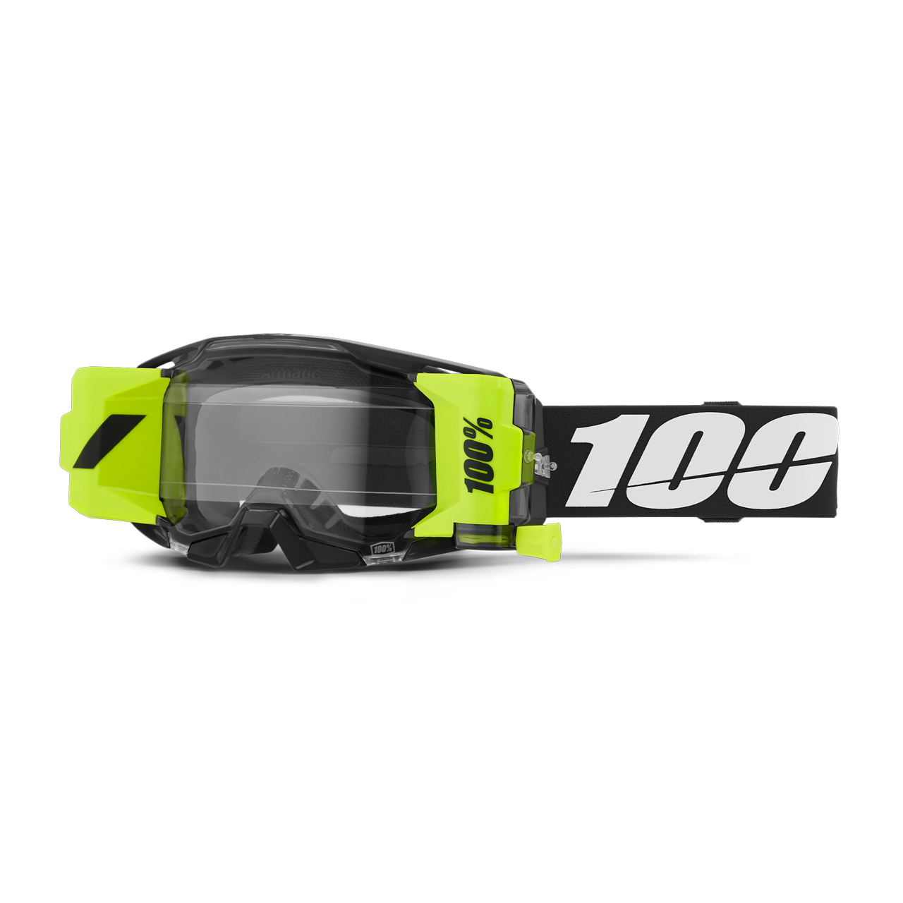 Gogle Cross 100% ARmatic Forecast Przezroczysta Szybka Czarny