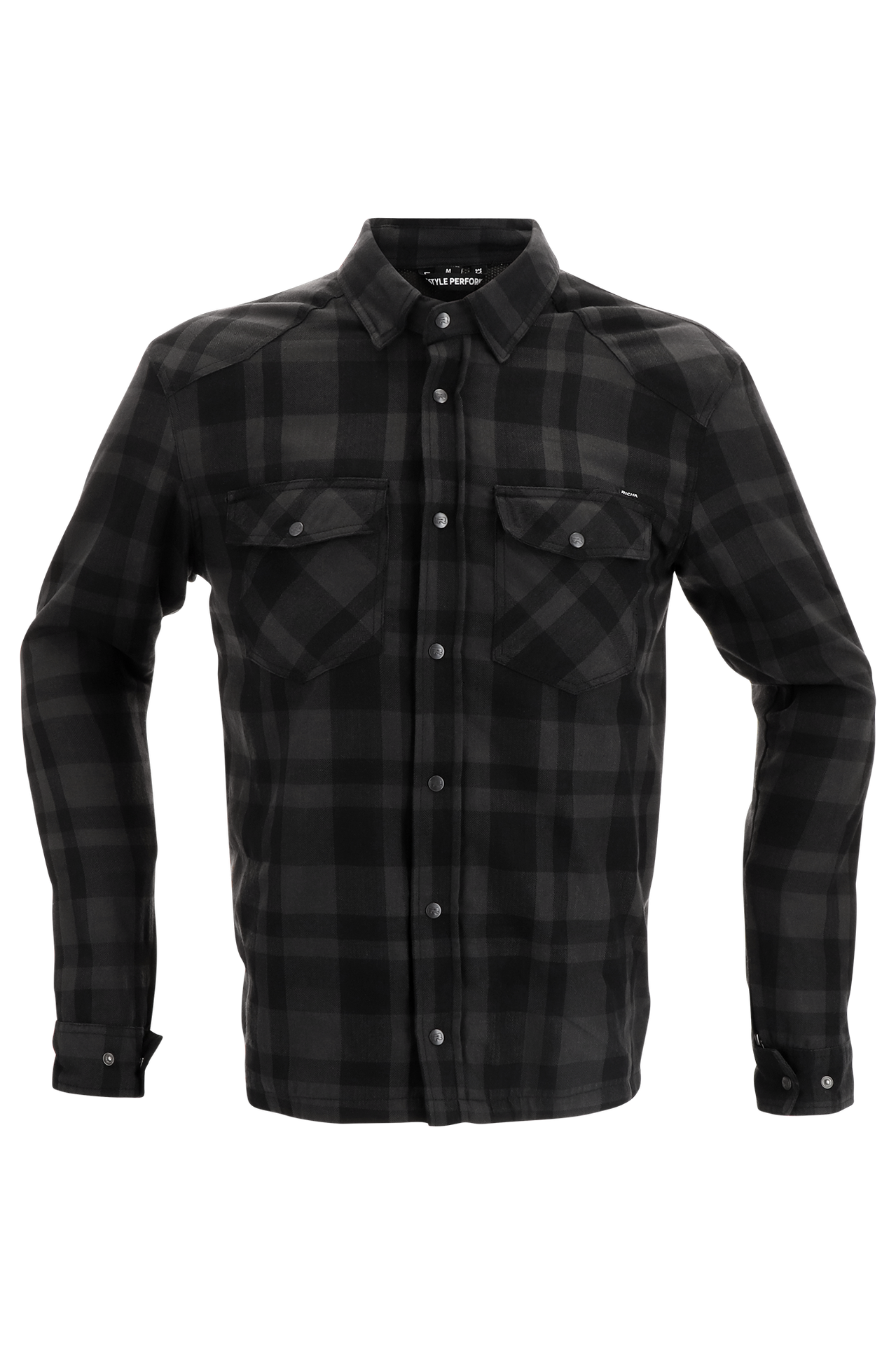 Koszula Motocyklowa Richa Forest Czarny/CiemnoszaryL