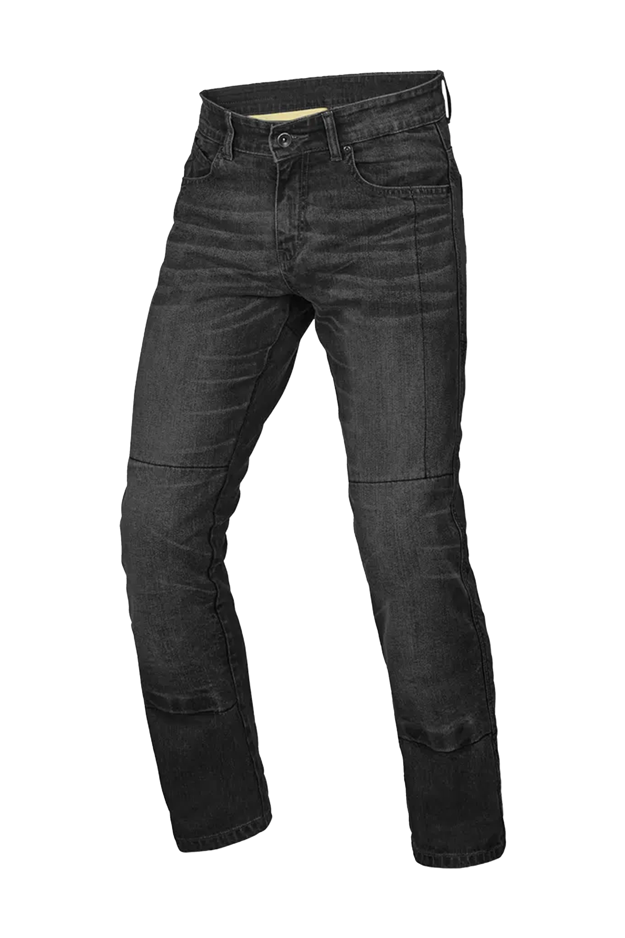 Jeansy Motocyklowe Macna Revelin Czarny38 Long