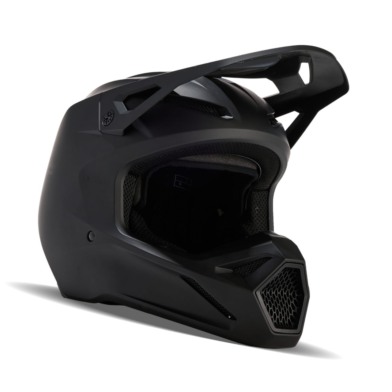Kask Cross FOX V1 Matowy CzarnyS