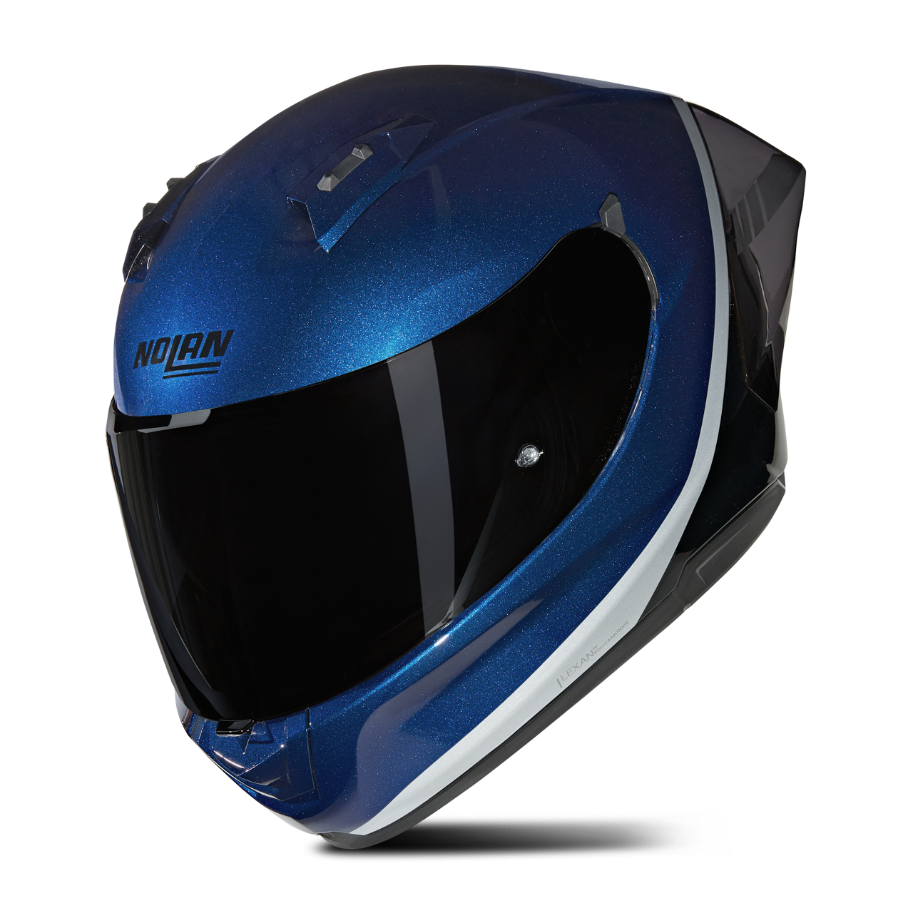 Kask Integralny Nolan N60-6 Sport Niebieski/Czarny/SrebrnyXS