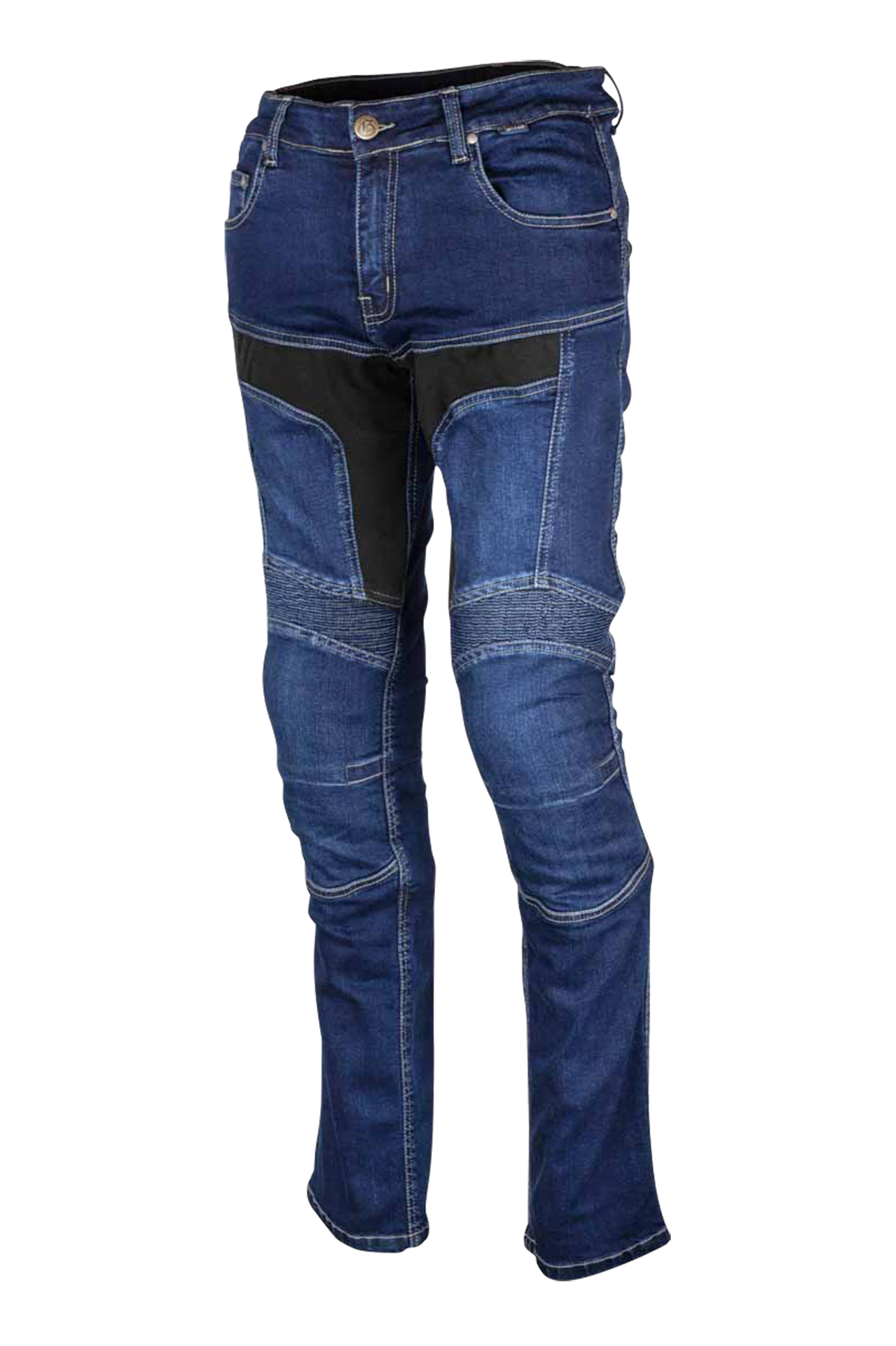 Jeansy Motocyklowe GMS Viper CiemnoniebieskiW40 x L34