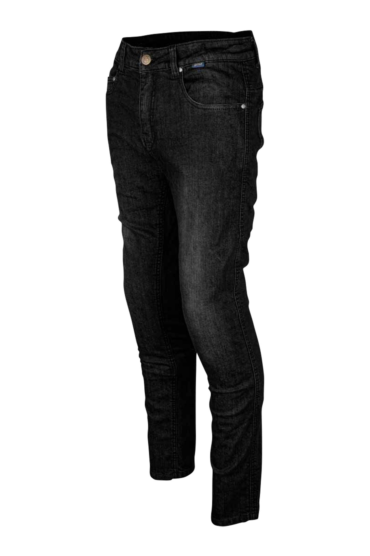 Jeansy Motocyklowe GMS Rattle CzarnyS40 x D30