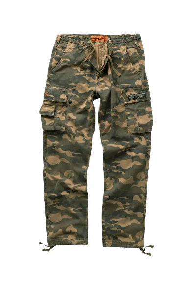 Spodnie West Coast Choppers M 65 Cargo Militarne Kamuflaż3XL