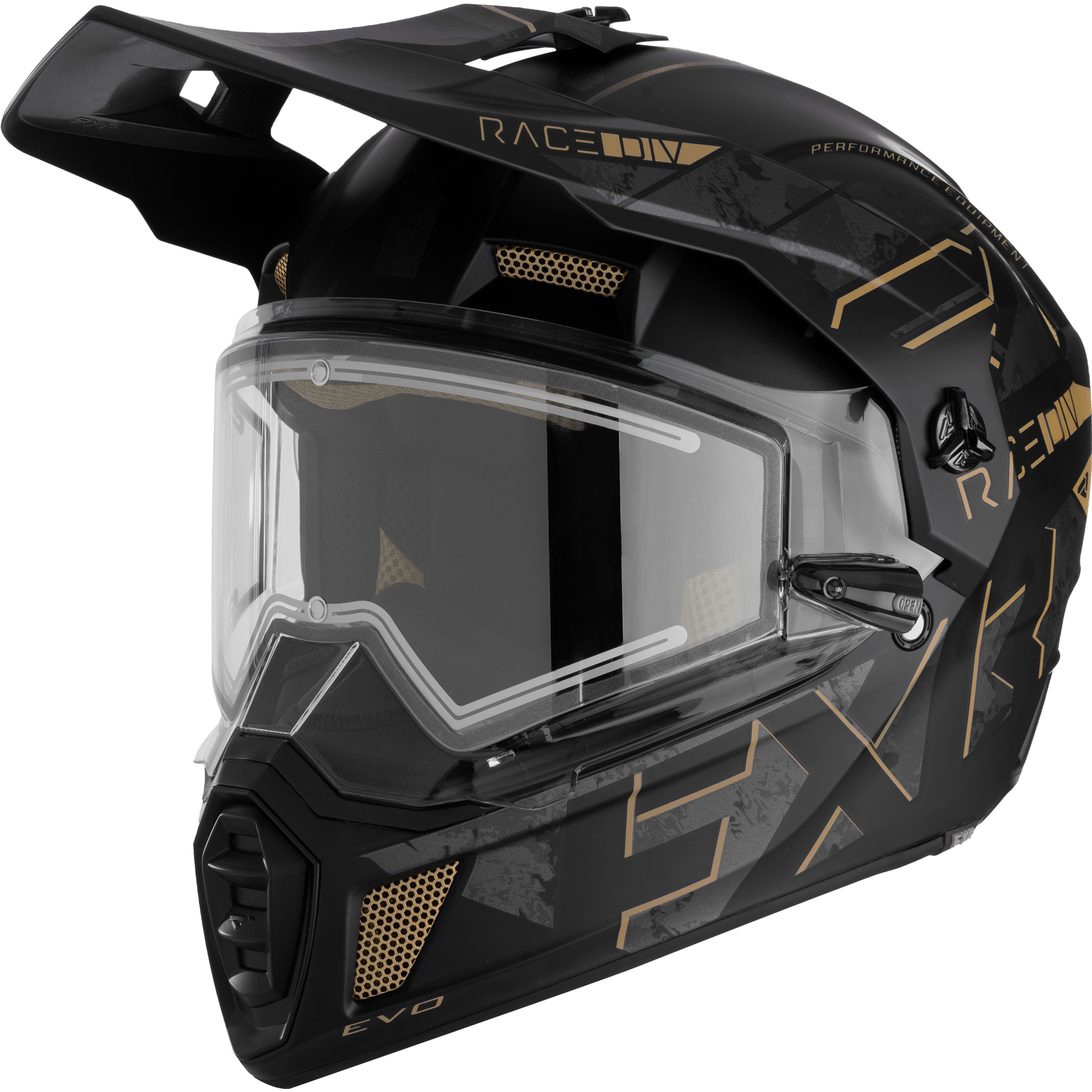 Kask Cross FXR Clutch X Evo E Shield Stealth CanvasS