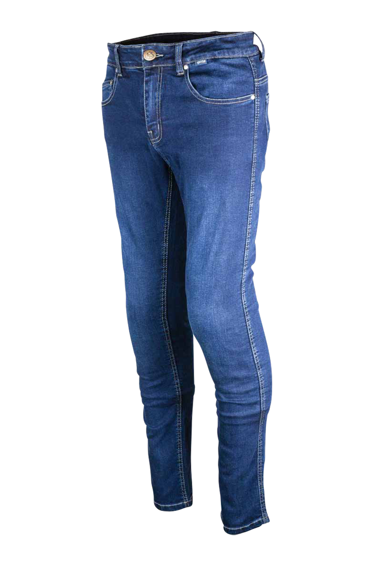 Jeansy Motocyklowe GMS Rattle CiemnoniebieskiW38 x D32