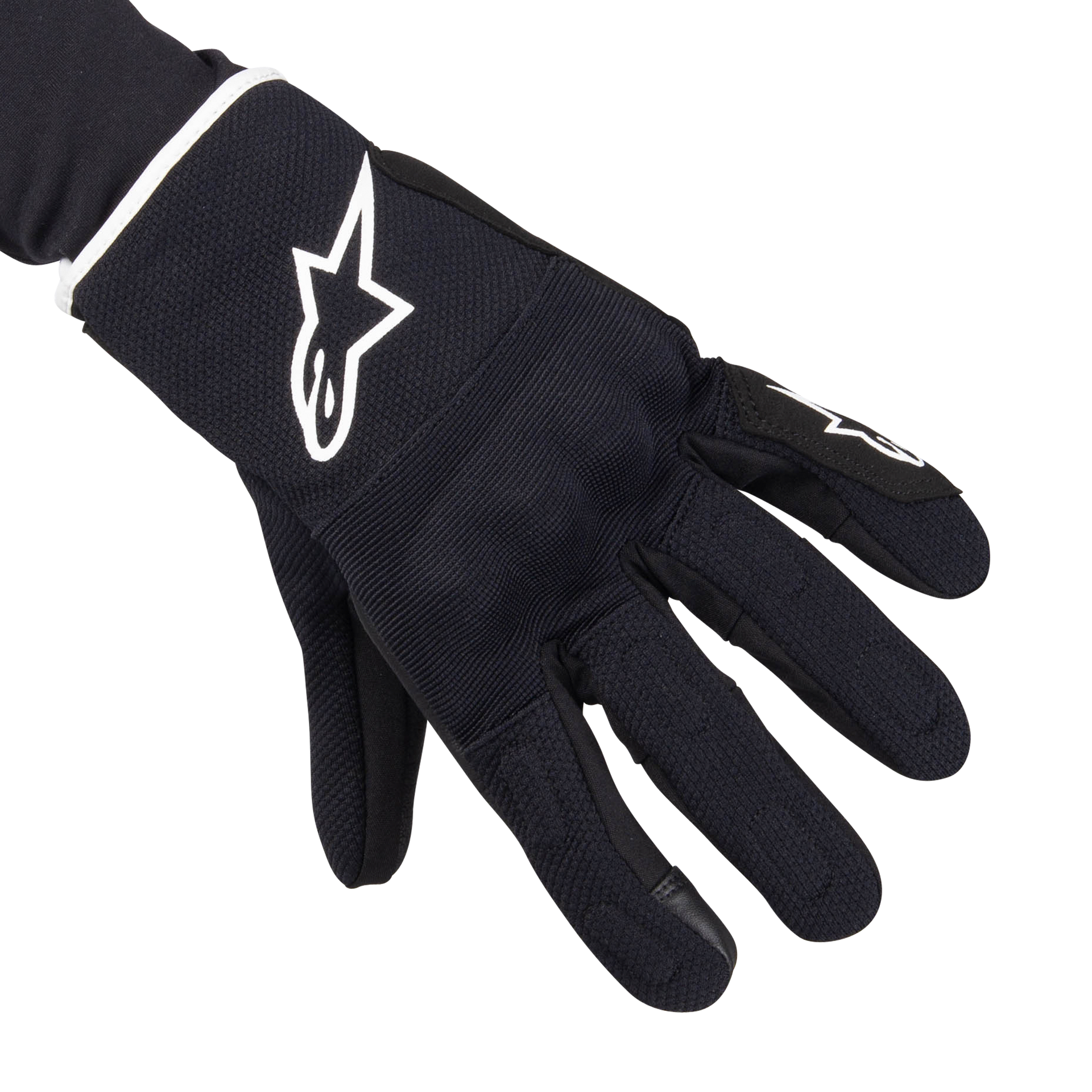 Rękawice Motocyklowe Alpinestars S Max Drystar Czarny/Złamany BiałyXXXL