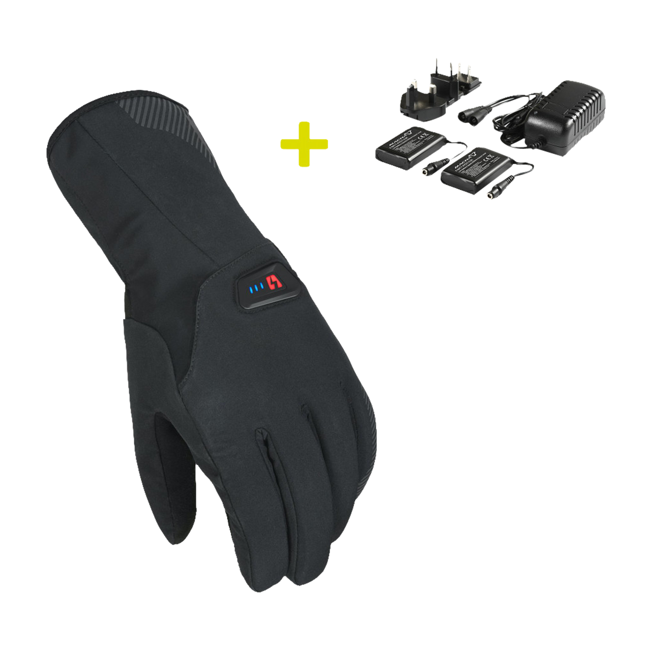Rękawice Motocyklowe Macna Spark RTX Kit CzarnyXL