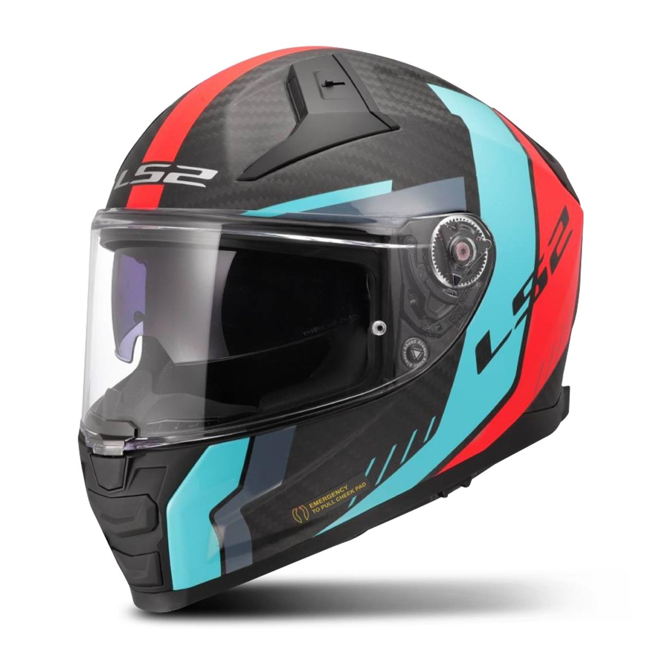 Kask Integralny LS2 FF811 Vector II CzerwonyXXXL