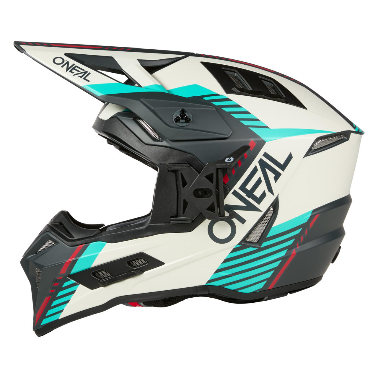 Kask Cross O'Neal EX-SRS QUIN Szary/MorskiXXL