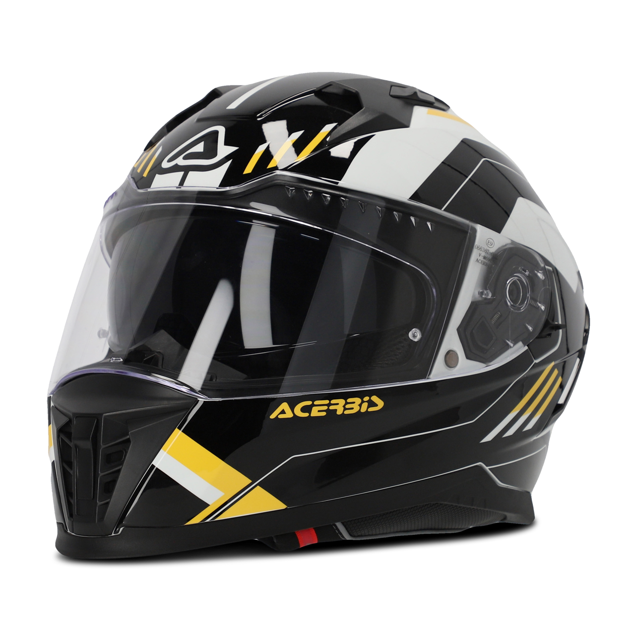 Kask Integralny Acerbis X-Way Graphic Street Czarny/ŻółtyXL