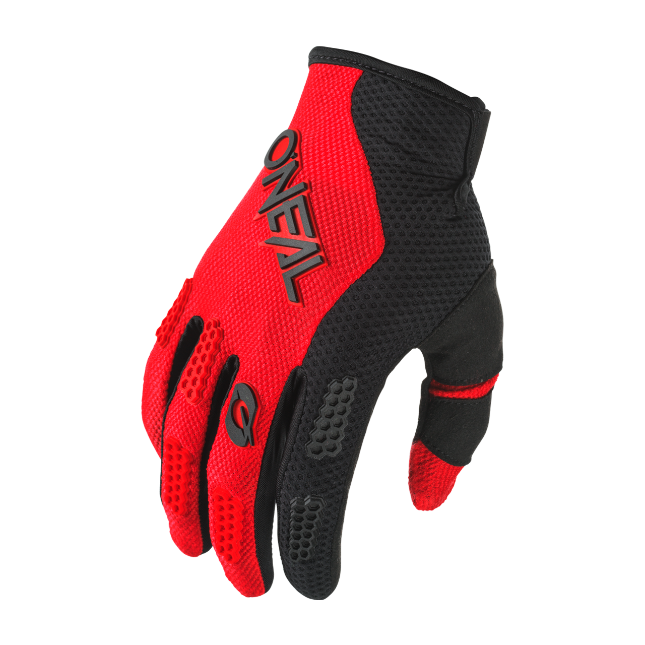 Rękawice Cross O'Neal Element Racewear Czarny/CzerwonyL