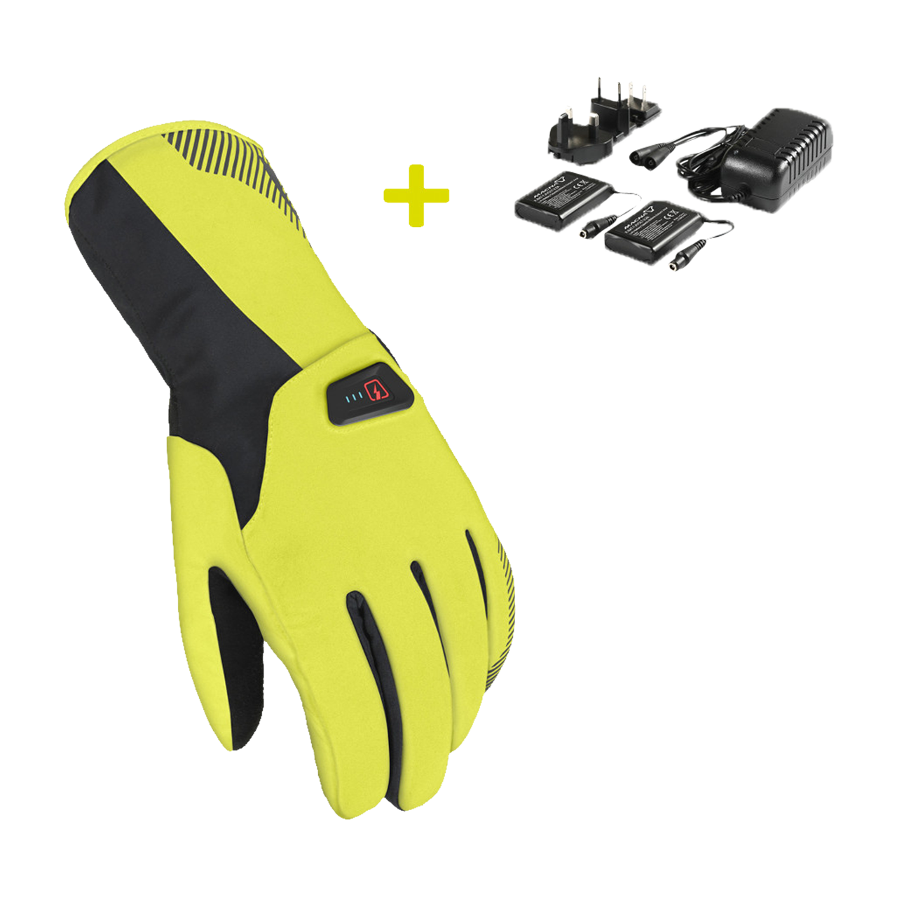 Rękawice Motocyklowe Macna Spark RTX Kit ŻółtyXXXL