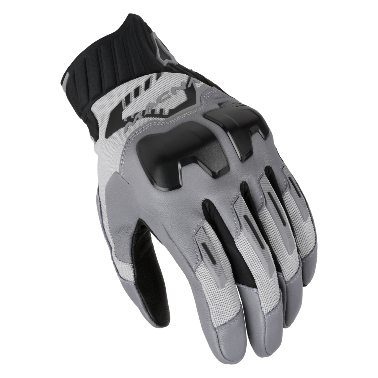 Rękawice Motocyklowe Macna Octavius Szary/CzarnyXXL