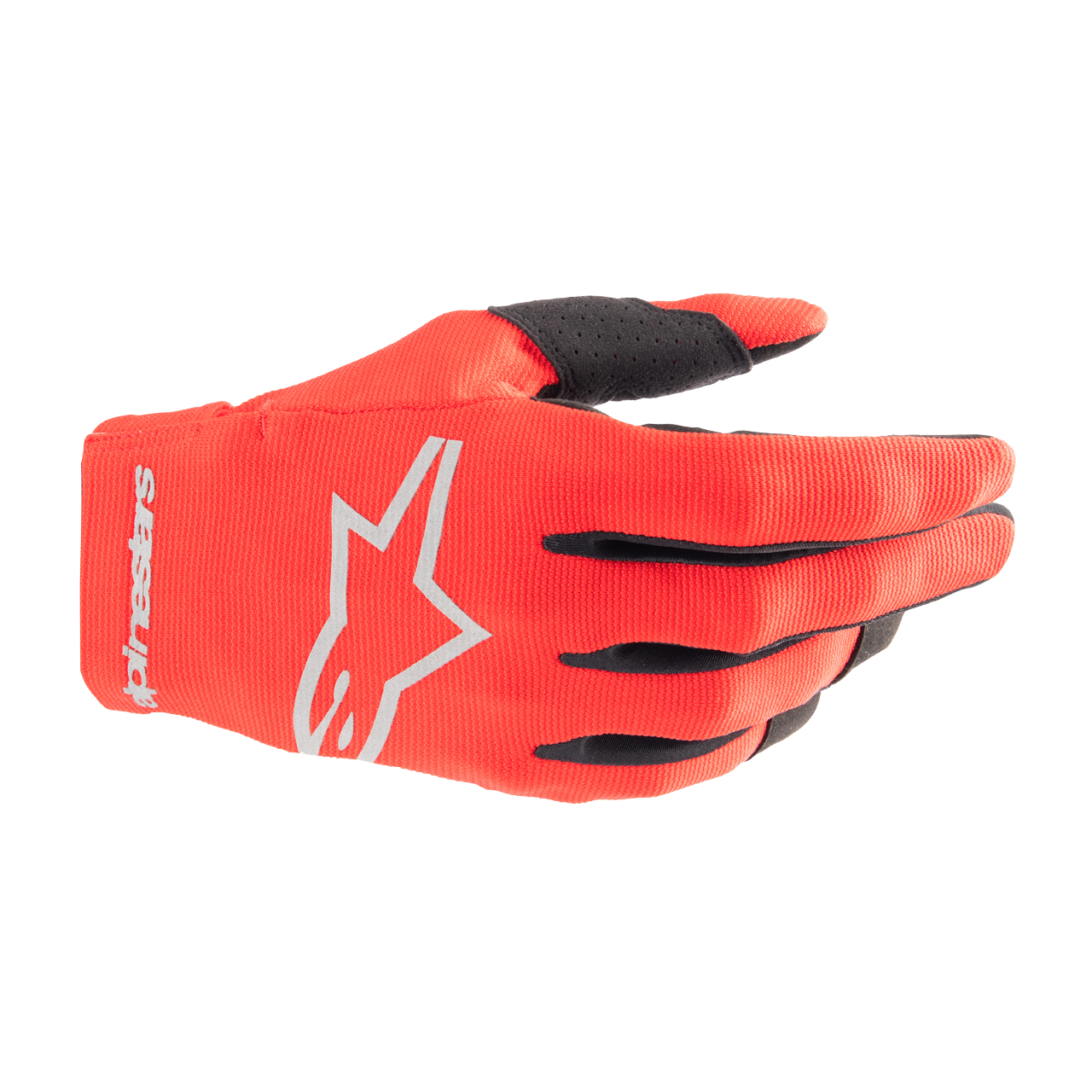 Rękawice Cross Alpinestars Radar Mars Czerwony/SrebrnyS