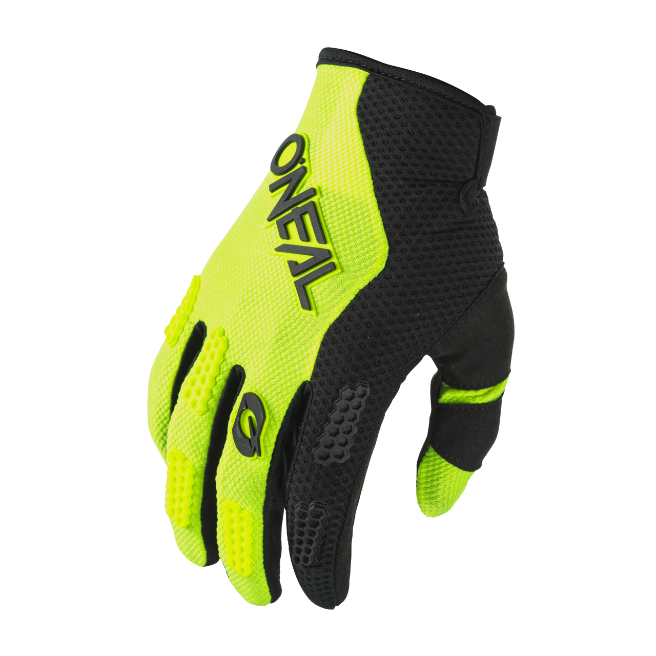 Rękawice Cross O'Neal Element Racewear Czarny/Neonowy ŻółtyL