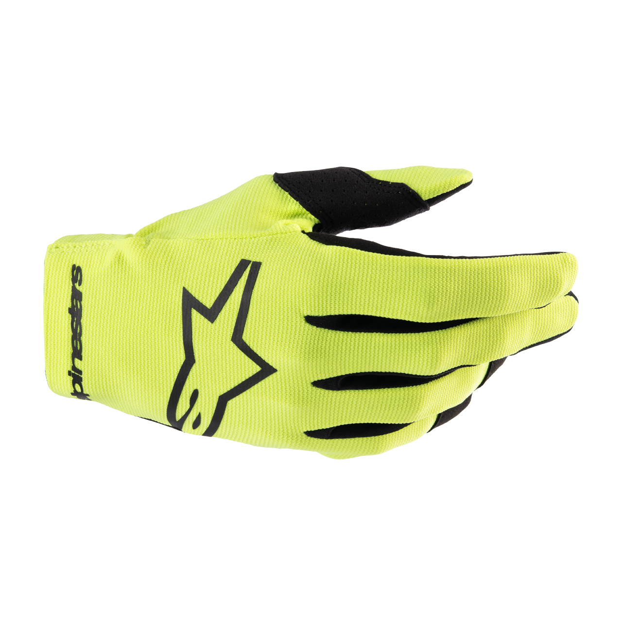 Rękawice Cross Alpinestars Radar Żółty Fluorescencyjny/CzarnyS