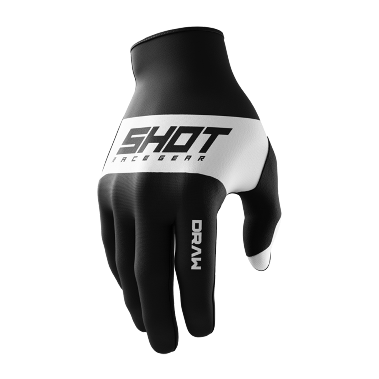 Rękawice Cross Shot Draw Sky Dziecięce Czarny12-13