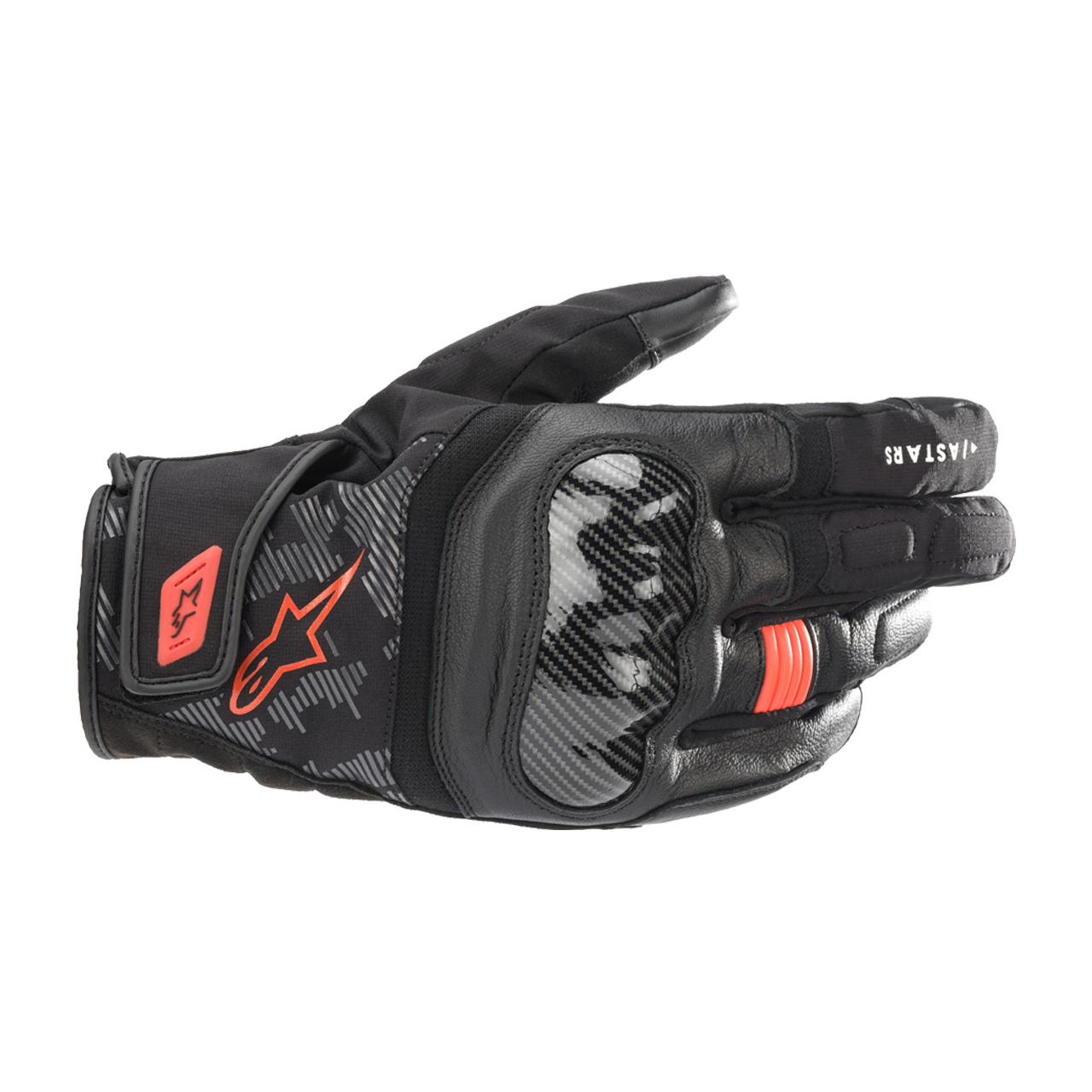 Rękawice Motocyklowe Alpinestars SMX Z Drystar Czarny/CzerwonyXL