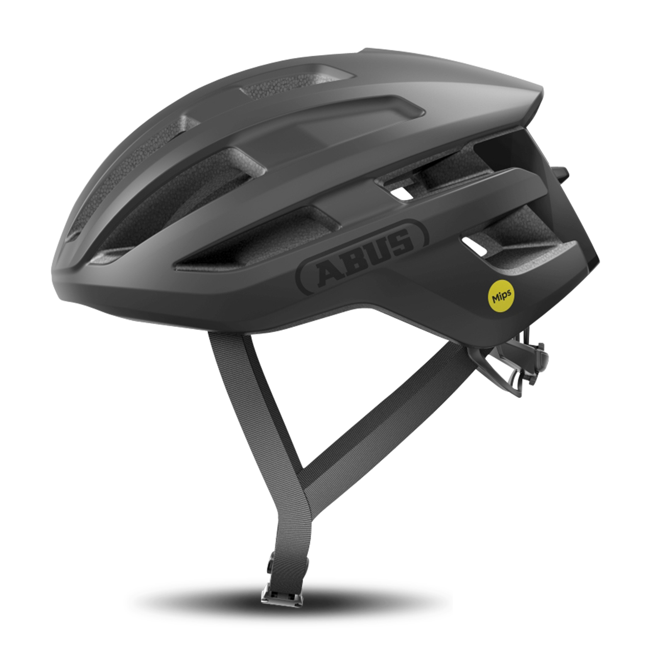 Kask MTB ABUS PowerDome MIPS Velvet Aksamitna czerńS