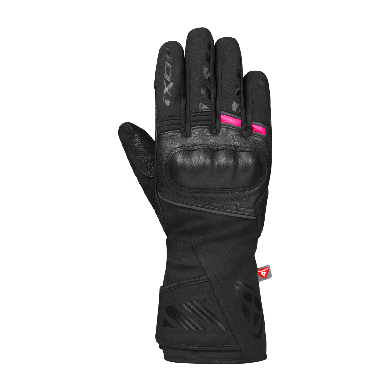 Rękawice Motocyklowe IXON Pro Rescue 3 Damskie Czarny/FuksjowyXS