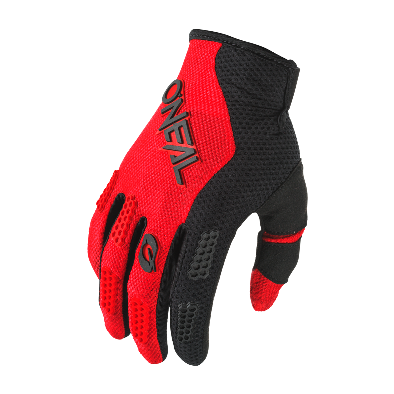 Rękawice Cross O'Neal Element Racewear Dziecięce Czarny/CzerwonyXL