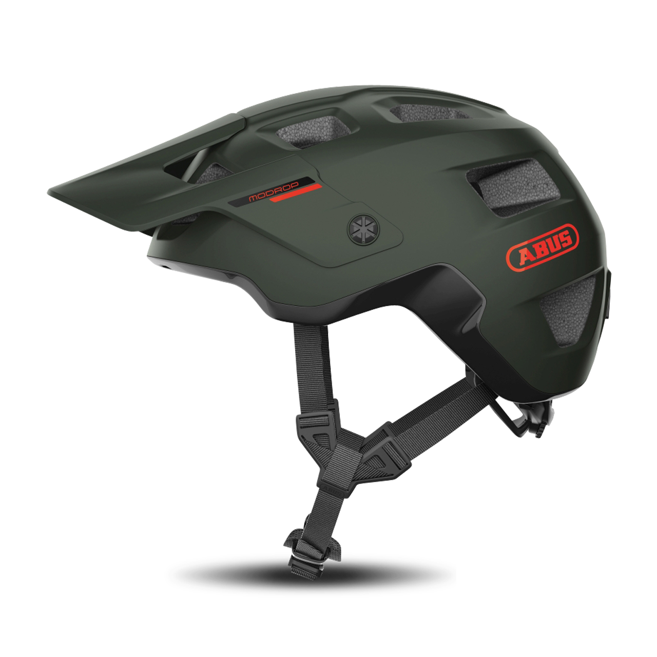 Kask MTB ABUS MoDrop Velvet Sosnowa zieleńM