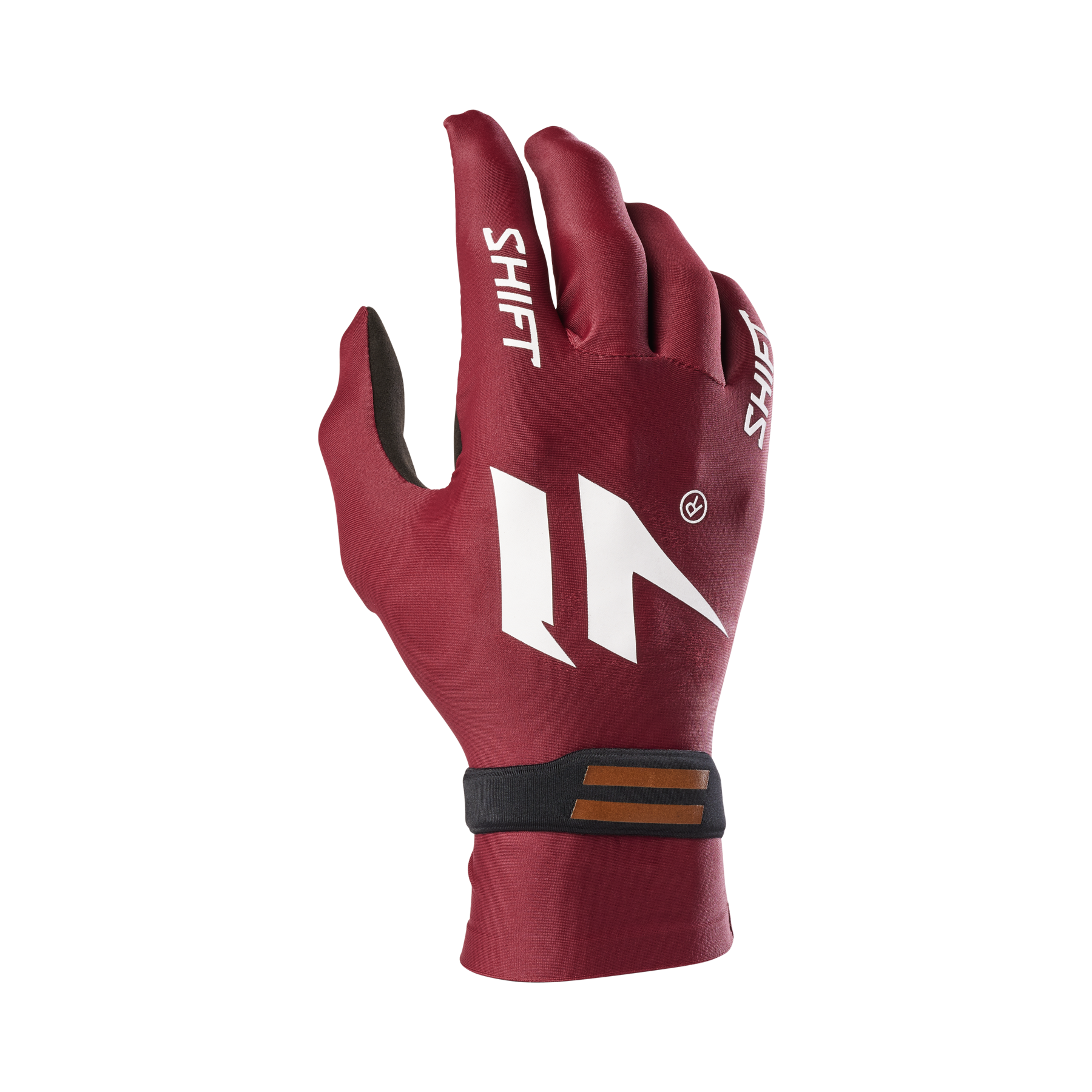 Rękawice Cross Shift Black Label Invisible Ciemny bordowyS