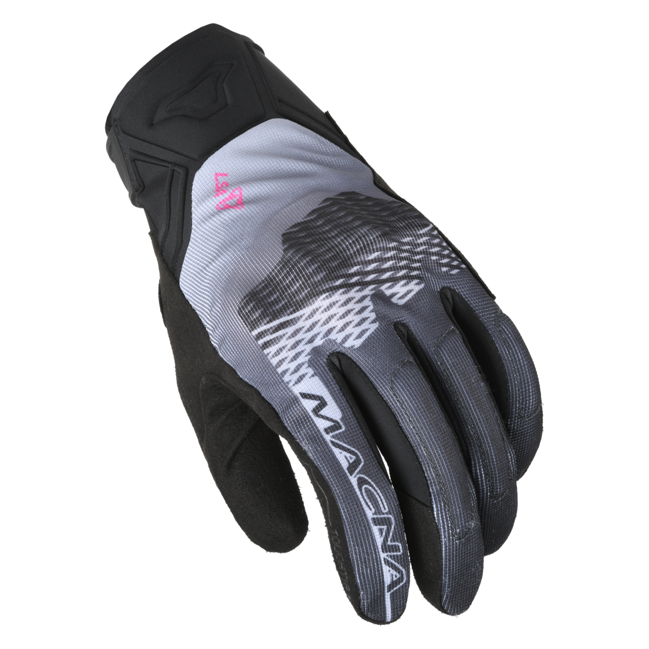Rękawice Motocyklowe Macna Recon 2.0 Damskie Czarny/RóżowyM