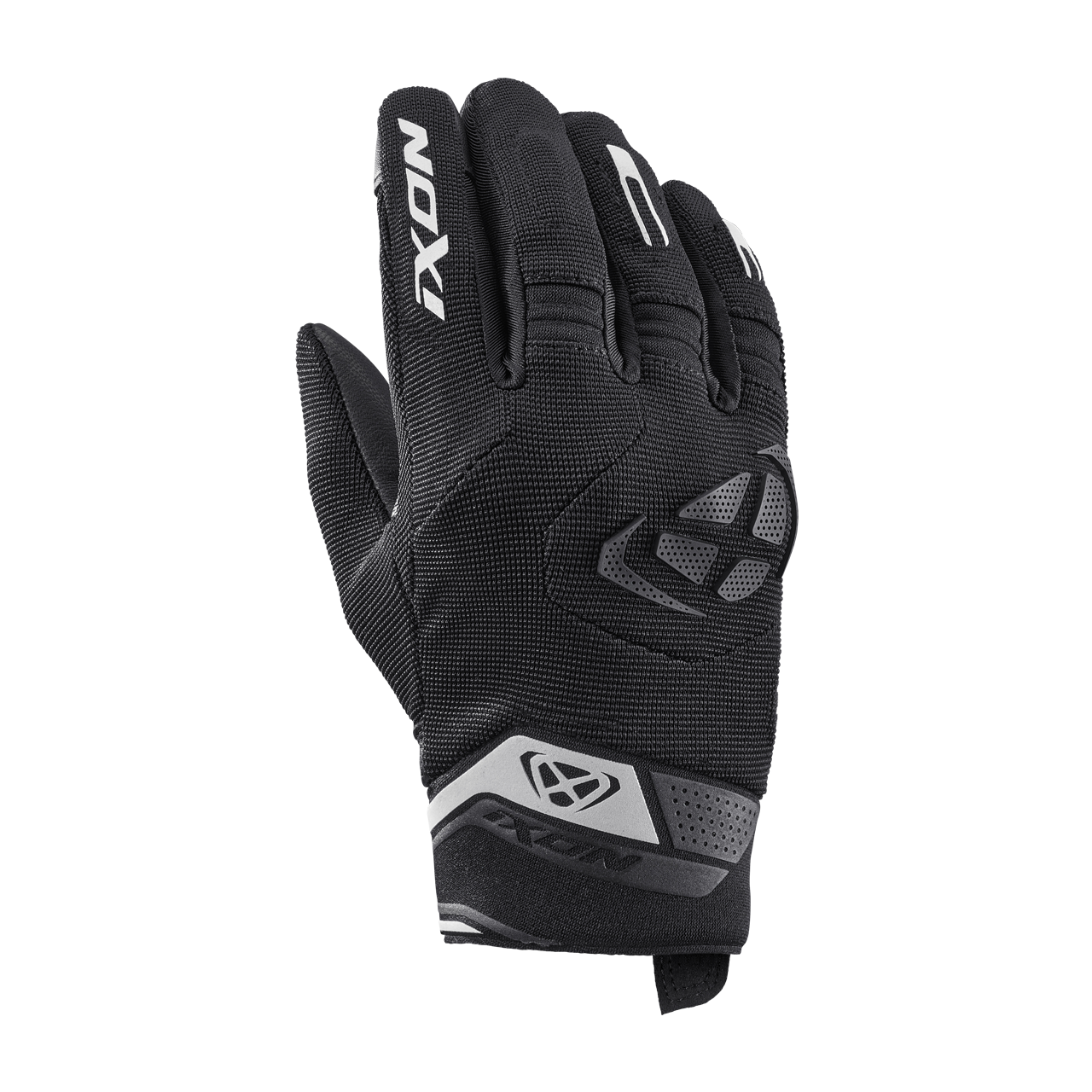 Rękawice Motocyklowe Ixon Mig 2 Damskie Czarny/Złamany BiałyXXL