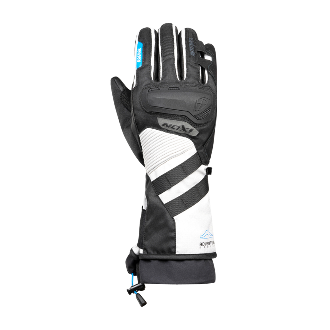 Rękawice Motocyklowe IXON Pro Ragnar Czarny/Szary/NiebieskiS
