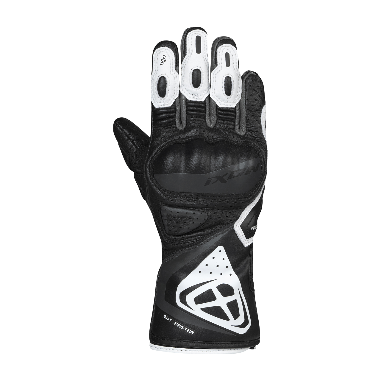 Rękawice Motocyklowe Ixon GP5 AIR Dziecięce Czarny/Złamany Biały12