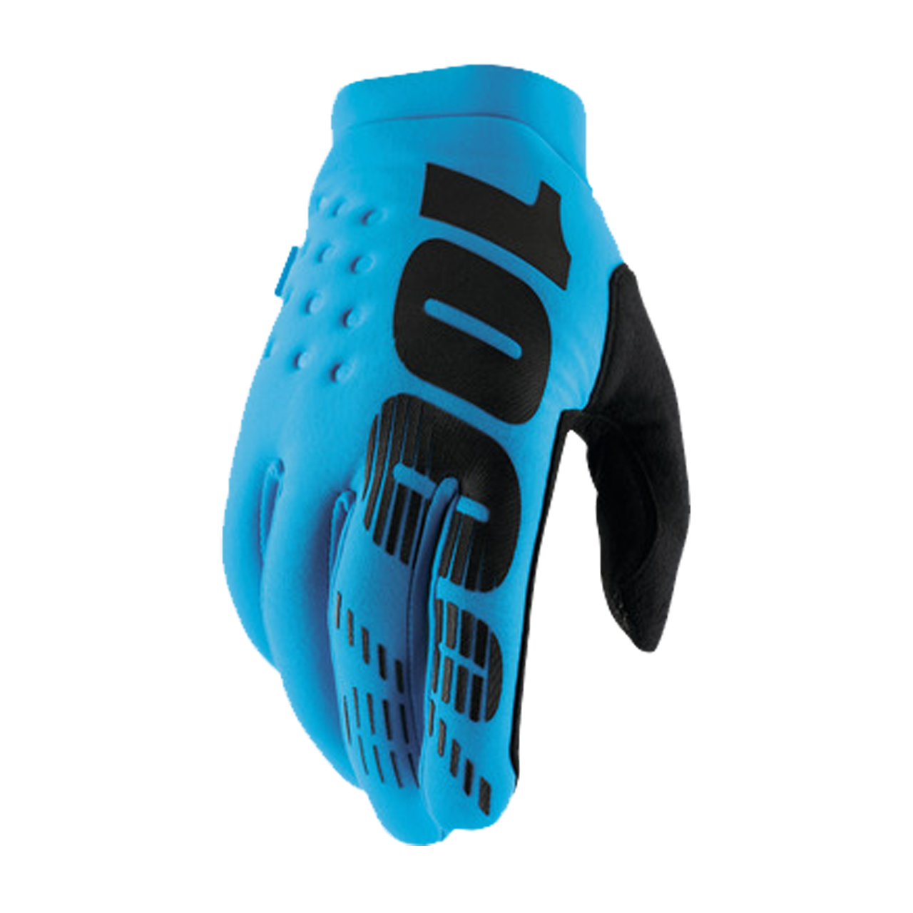 Rękawice Cross 100% Brisker turkusowyL