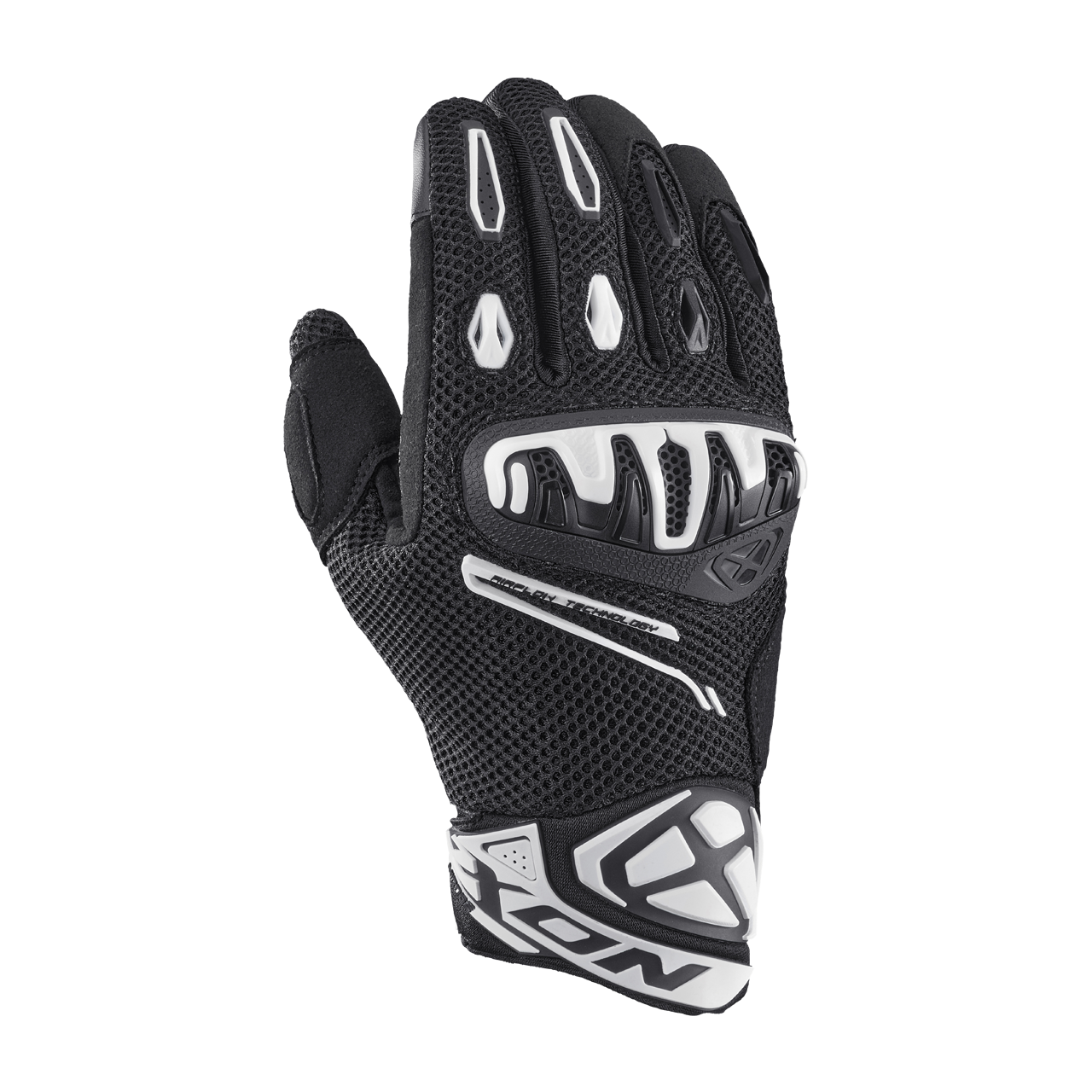 Rękawice Motocyklowe Ixon Mirage Airflow Czarny/Złamany BiałyXL