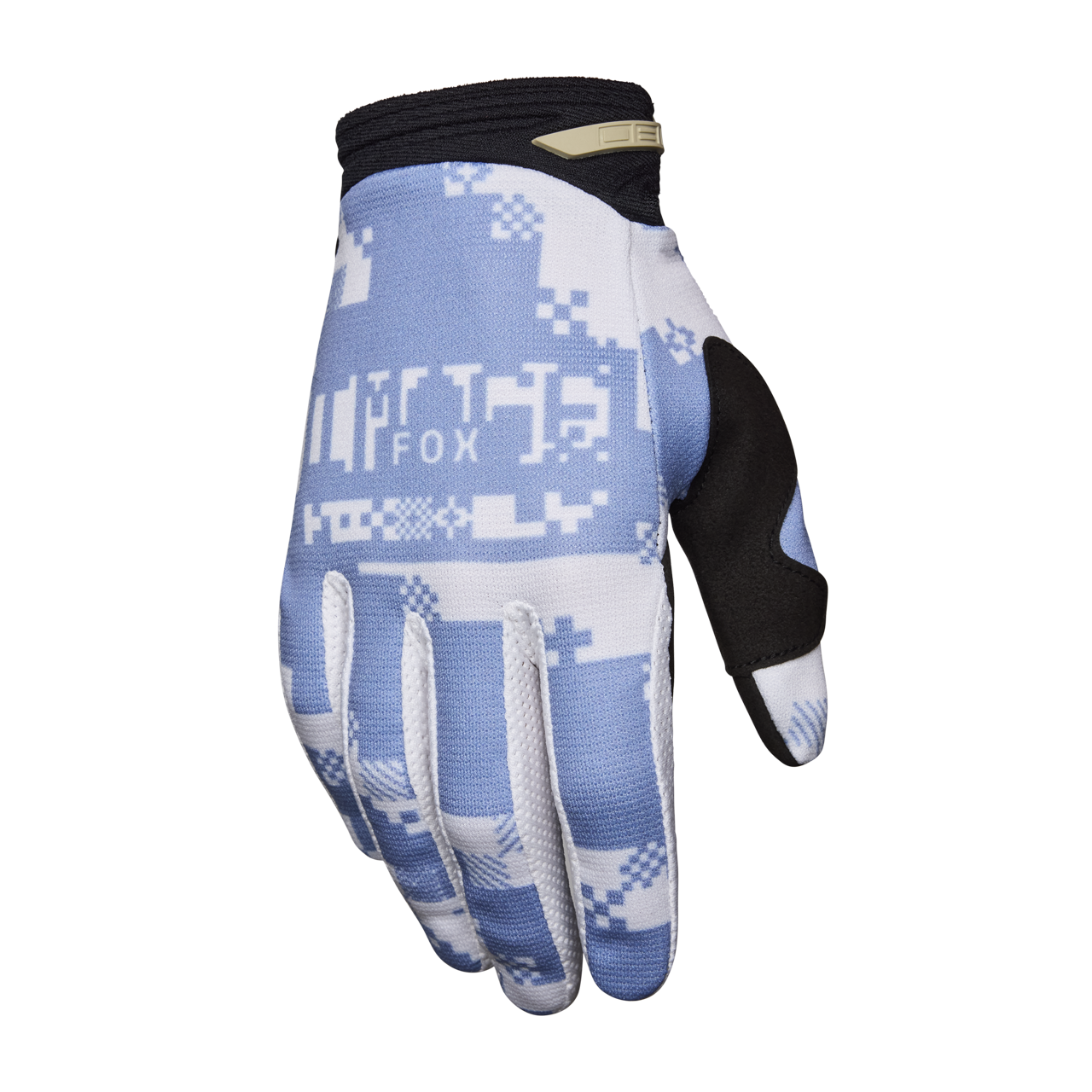 Rękawice Cross FOX 180 Digi Image Jasny szaroniebieskiM