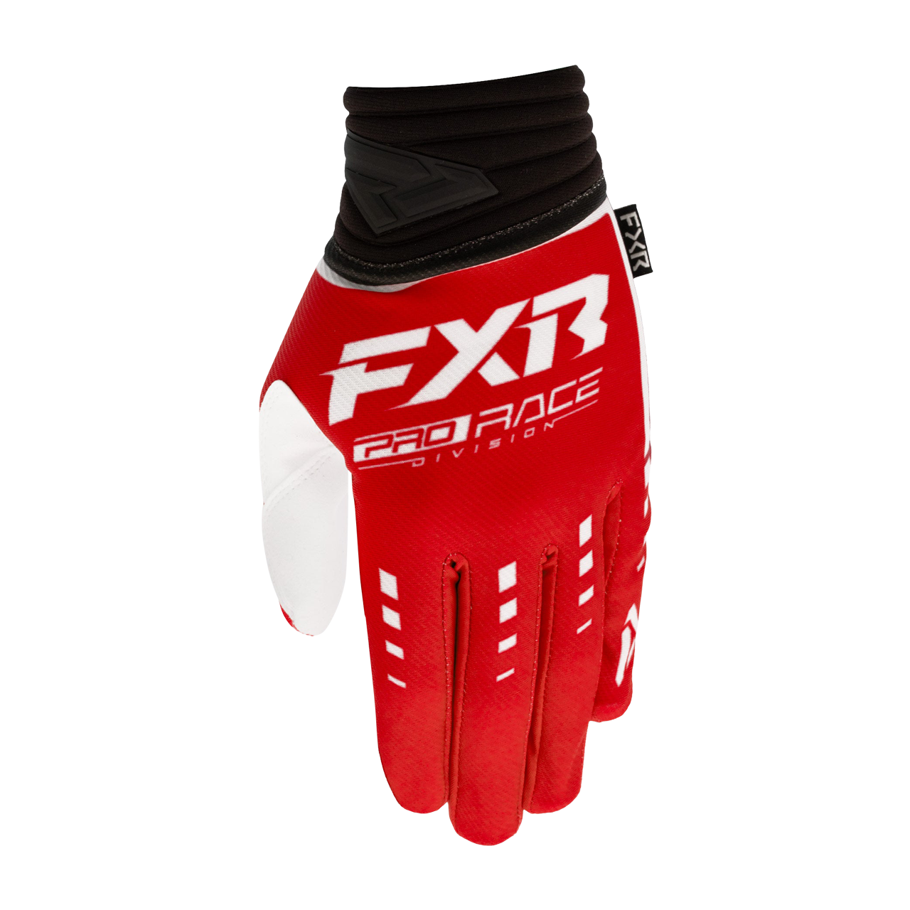 Rękawice Cross FXR Prime Czerwony/Złamany BiałyXL