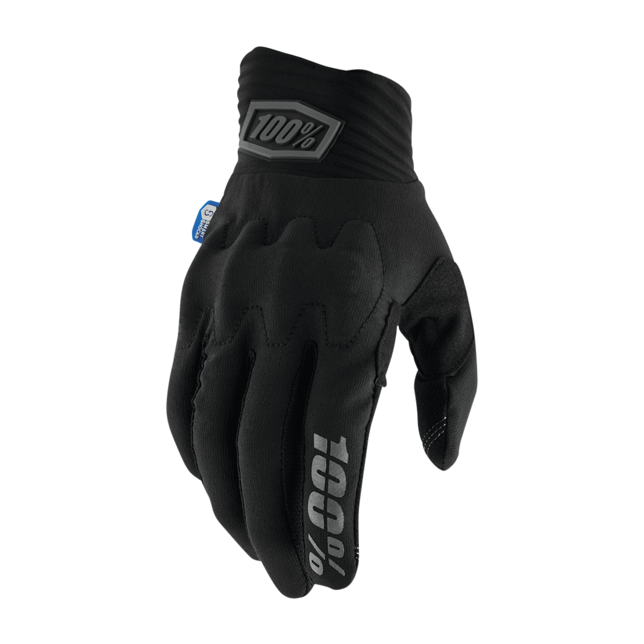 Rękawice Cross 100% Cognito Smart Shock CzarnyS