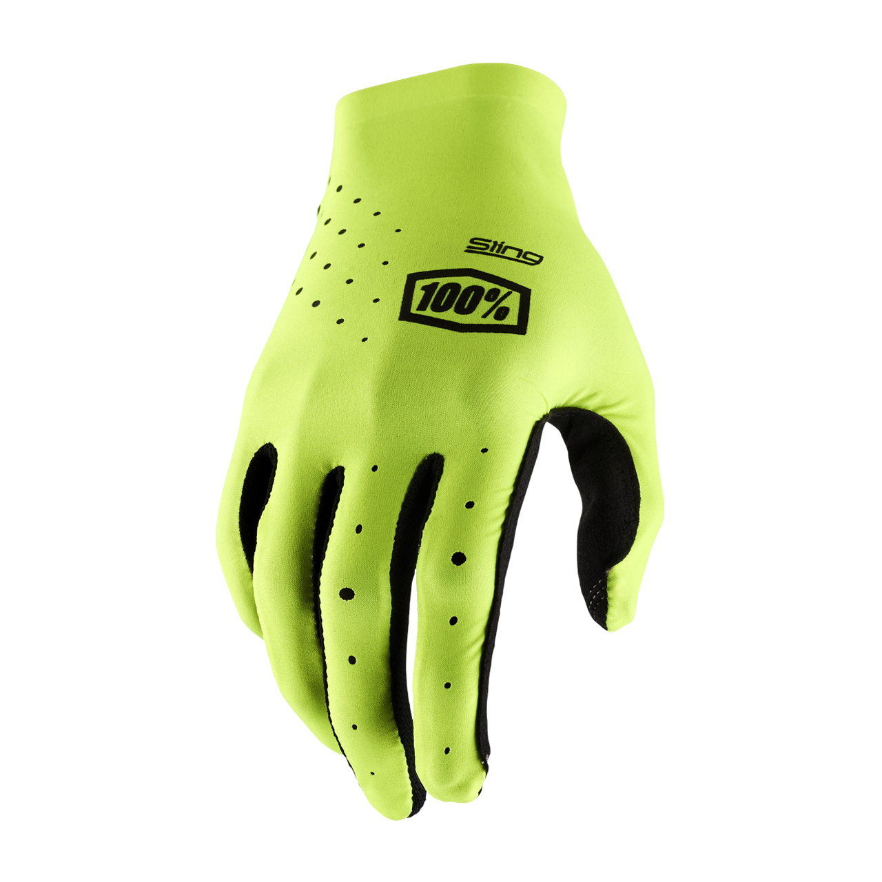 Rękawice Cross 100% Sling ŻółtyM