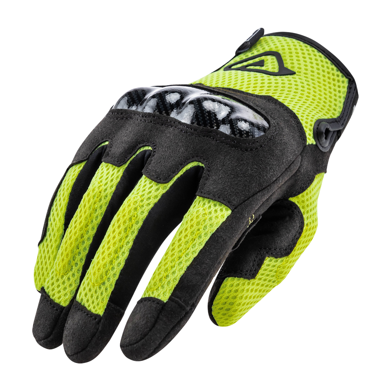 Rękawice Motocyklowe Acerbis Ramsey My Vented Czarny/ŻółtyXXL