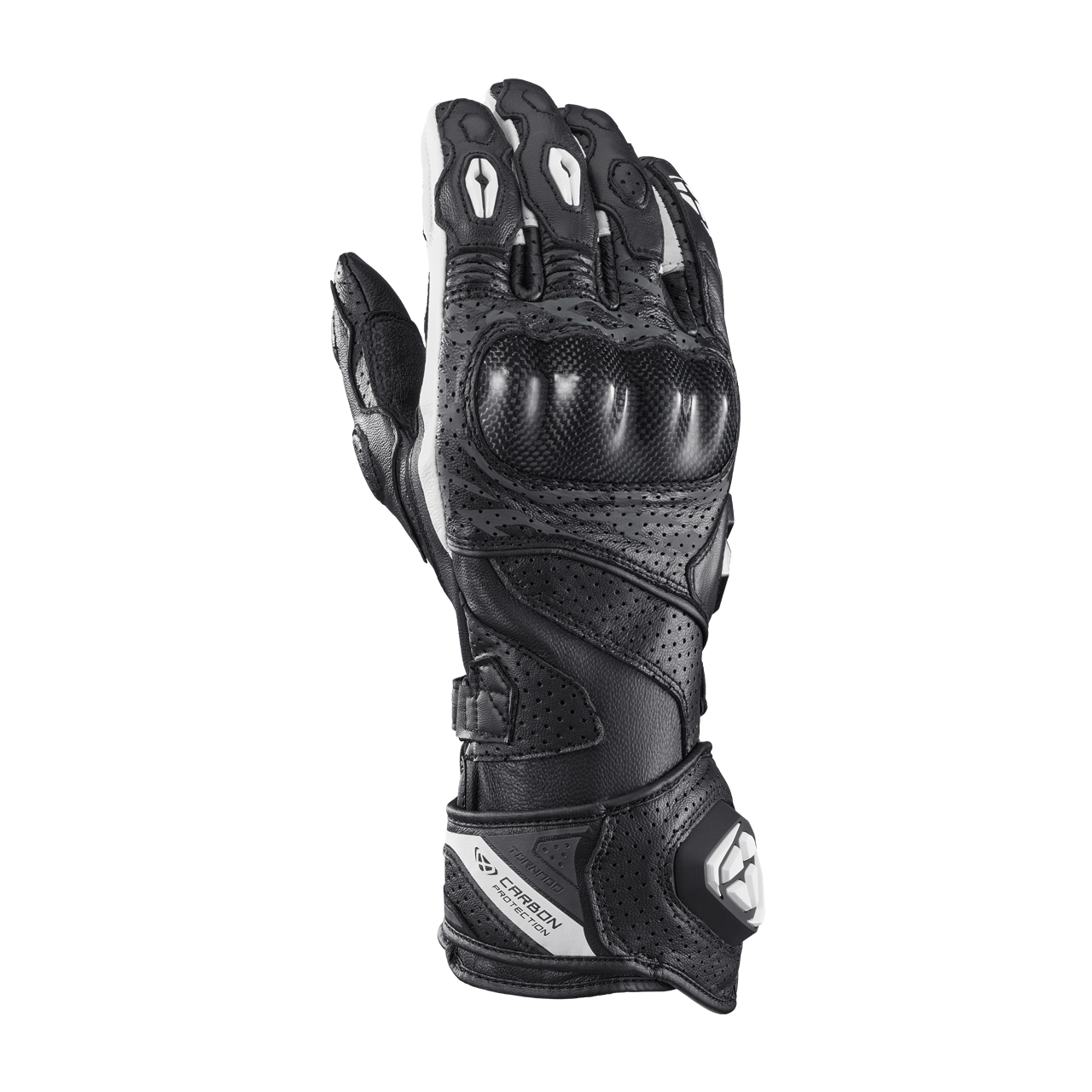 Rękawice Motocyklowe Ixon Tornado Air Czarny/Złamany BiałyL